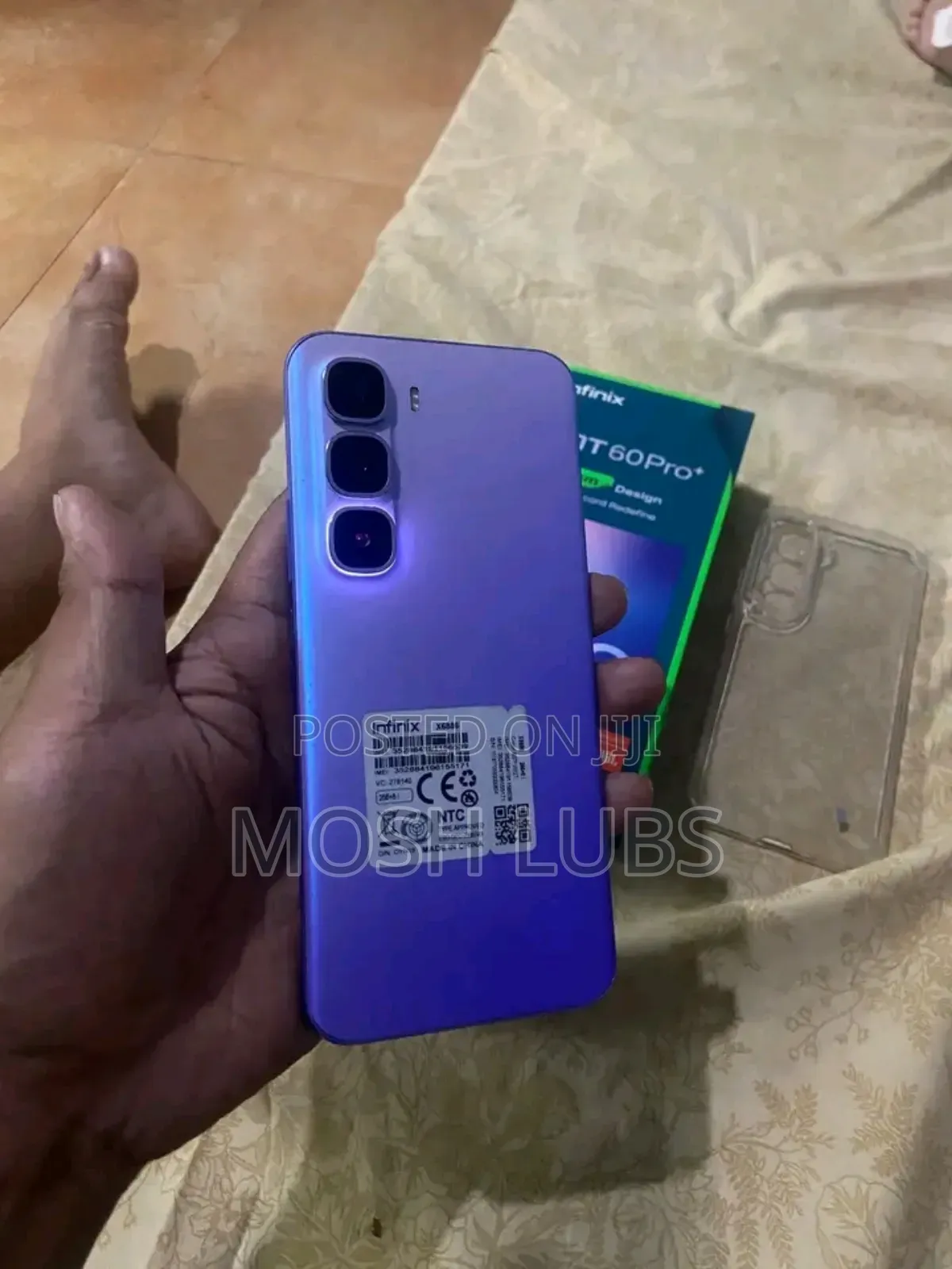 New Infinix Hot 60 Pro+ 128 GB Purple