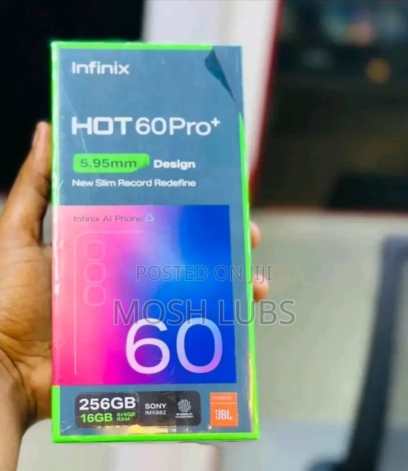 New Infinix Hot 60 Pro+ 128 GB Silver