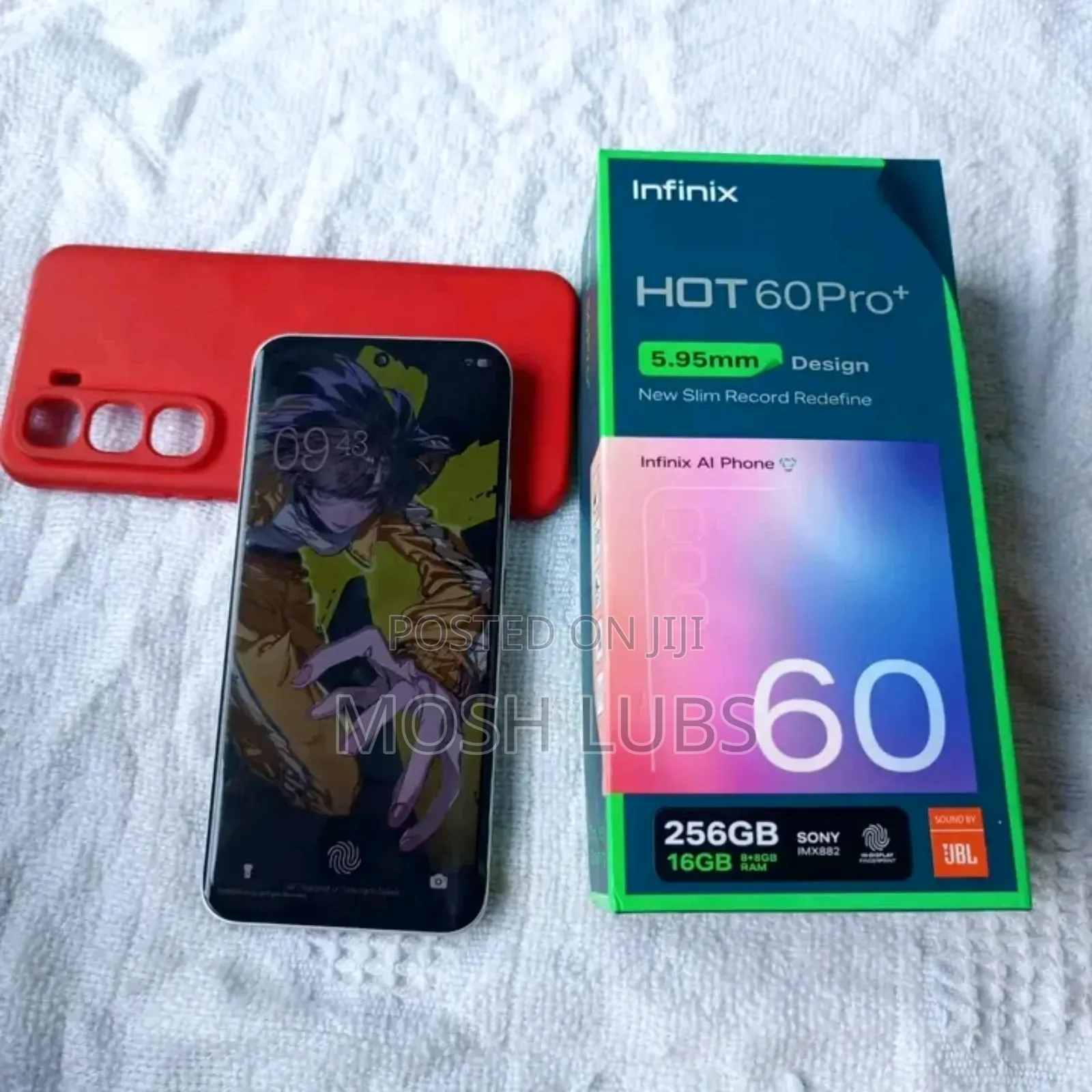 New Infinix Hot 60 Pro+ 128 GB Gray