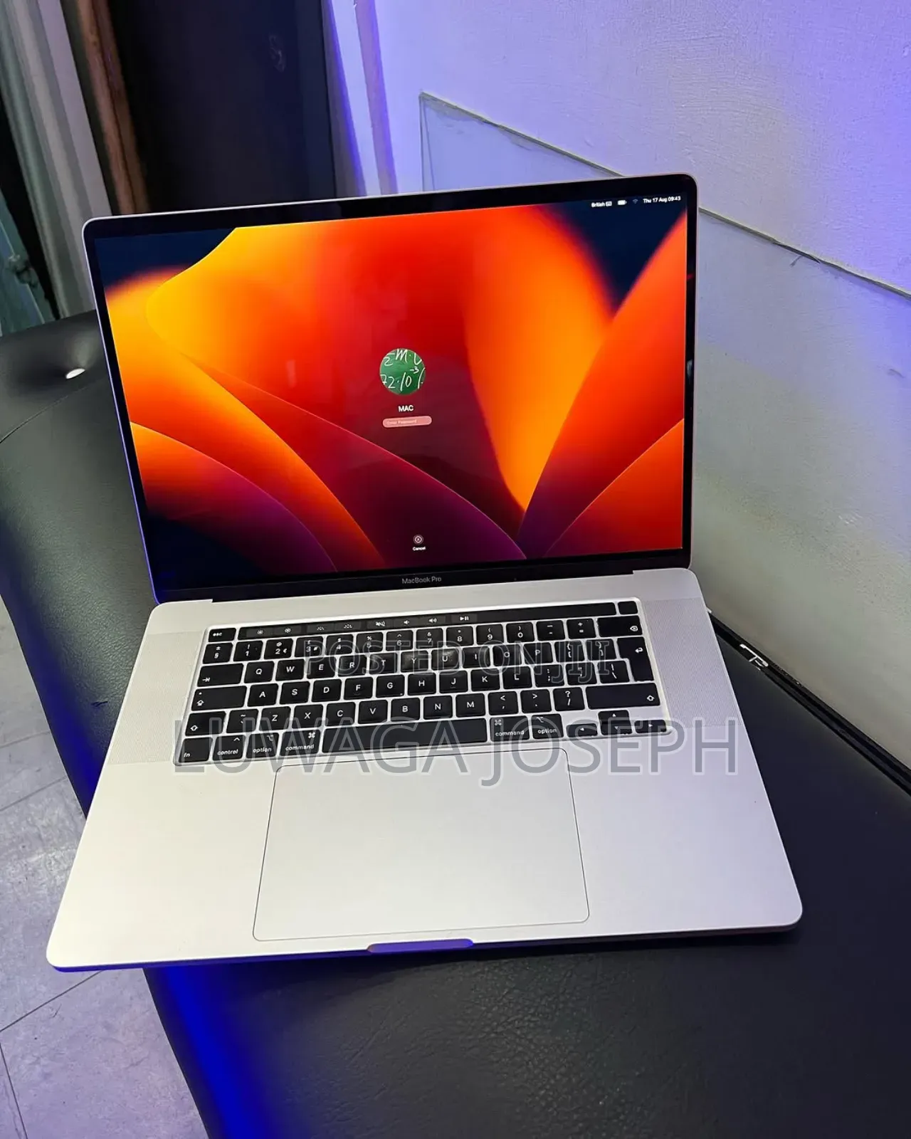 Laptop Apple MacBook Pro 2019 64GB Intel Core i9 SSD 1T