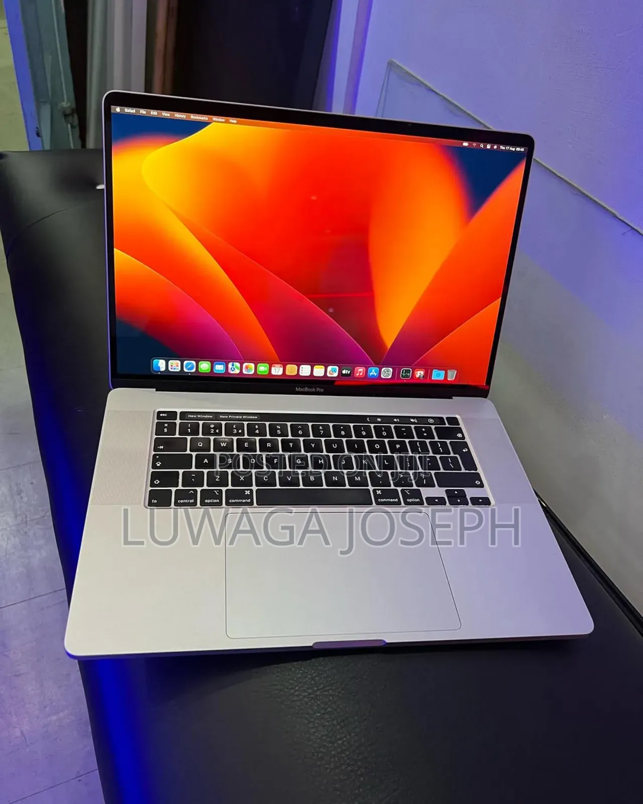 Laptop Apple MacBook Pro 2019 64GB Intel Core i9 SSD 1T