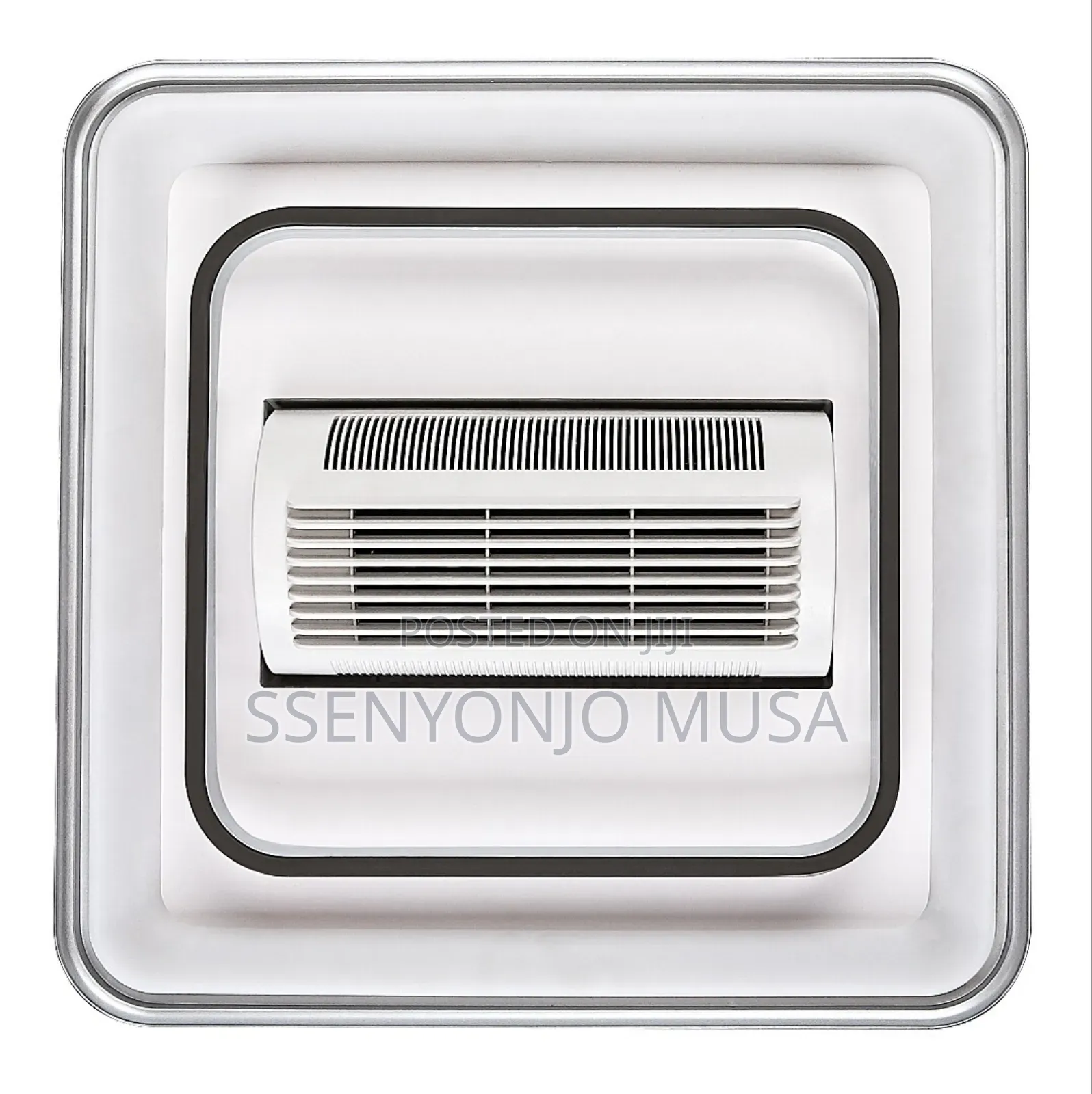 Modern Led Bladeless Ceiling Fan With Remote Control – Silent Ac Motor