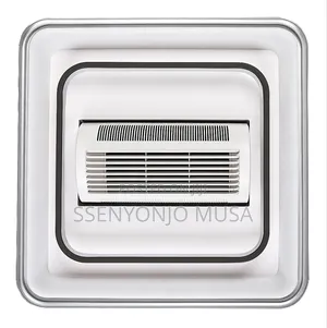 Modern Led Bladeless Ceiling Fan With Remote Control – Silent Ac Motor