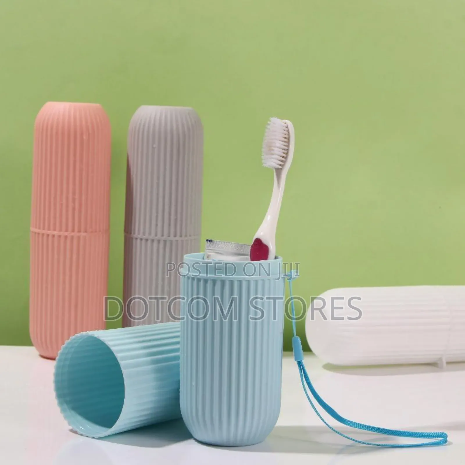 Portable Travel Toothbrush and Toothpaste Case.