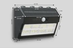 Neelux Solar Wall Light With Warm and White Colour