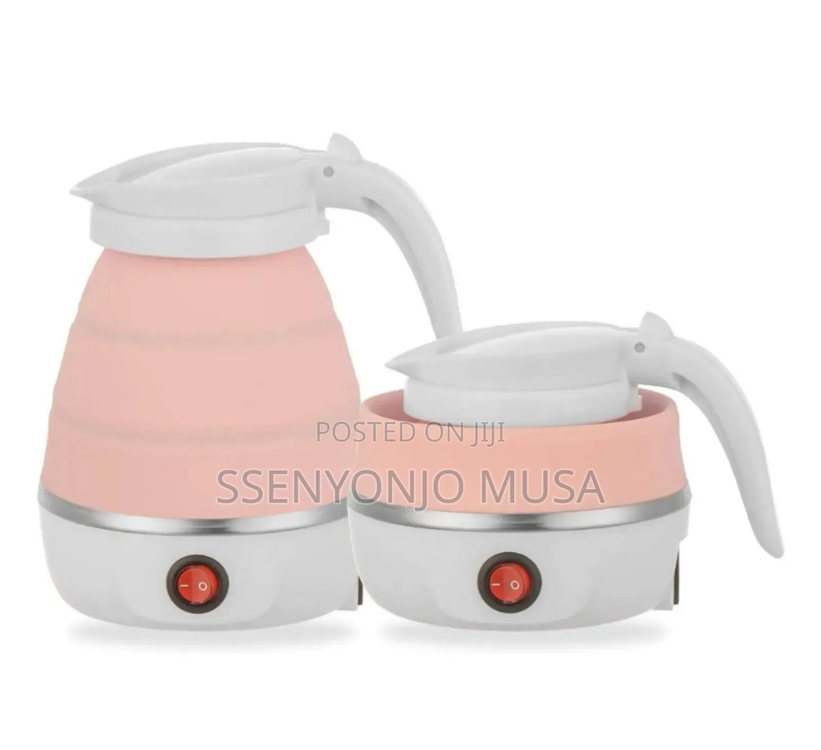 Portable Folding Traveling Kettle Electric - 0.7l Collapsible Silicone