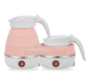 Portable Folding Traveling Kettle Electric - 0.7l Collapsible Silicone