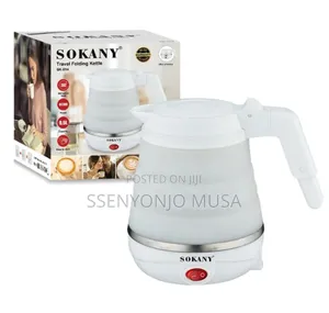 Portable Folding Traveling Kettle Electric - 0.7l Collapsible Silicone