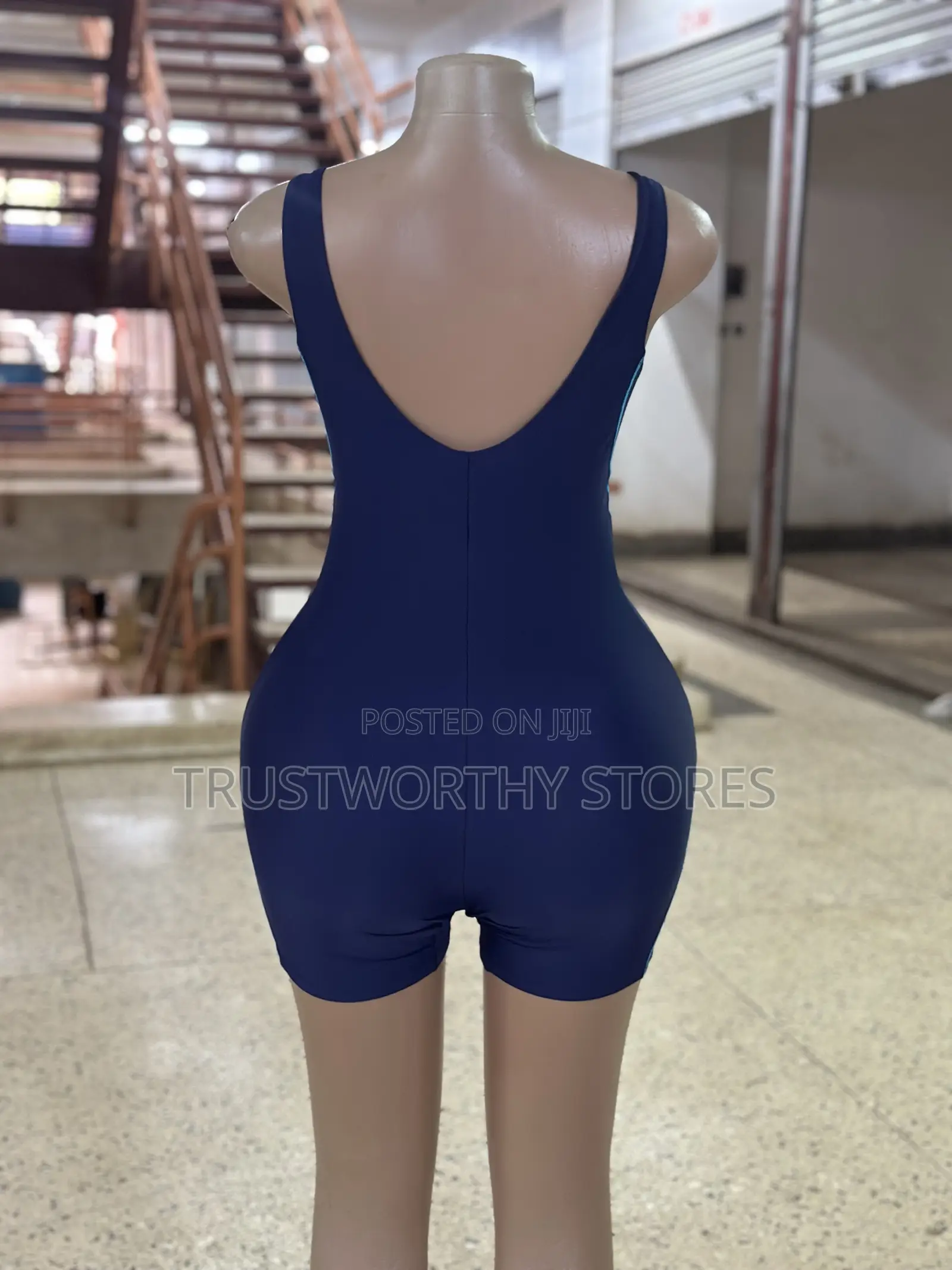 Blue Swimming Costume - Ladies