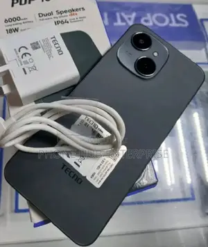 New Tecno Pop 10 Pro 128 GB Black