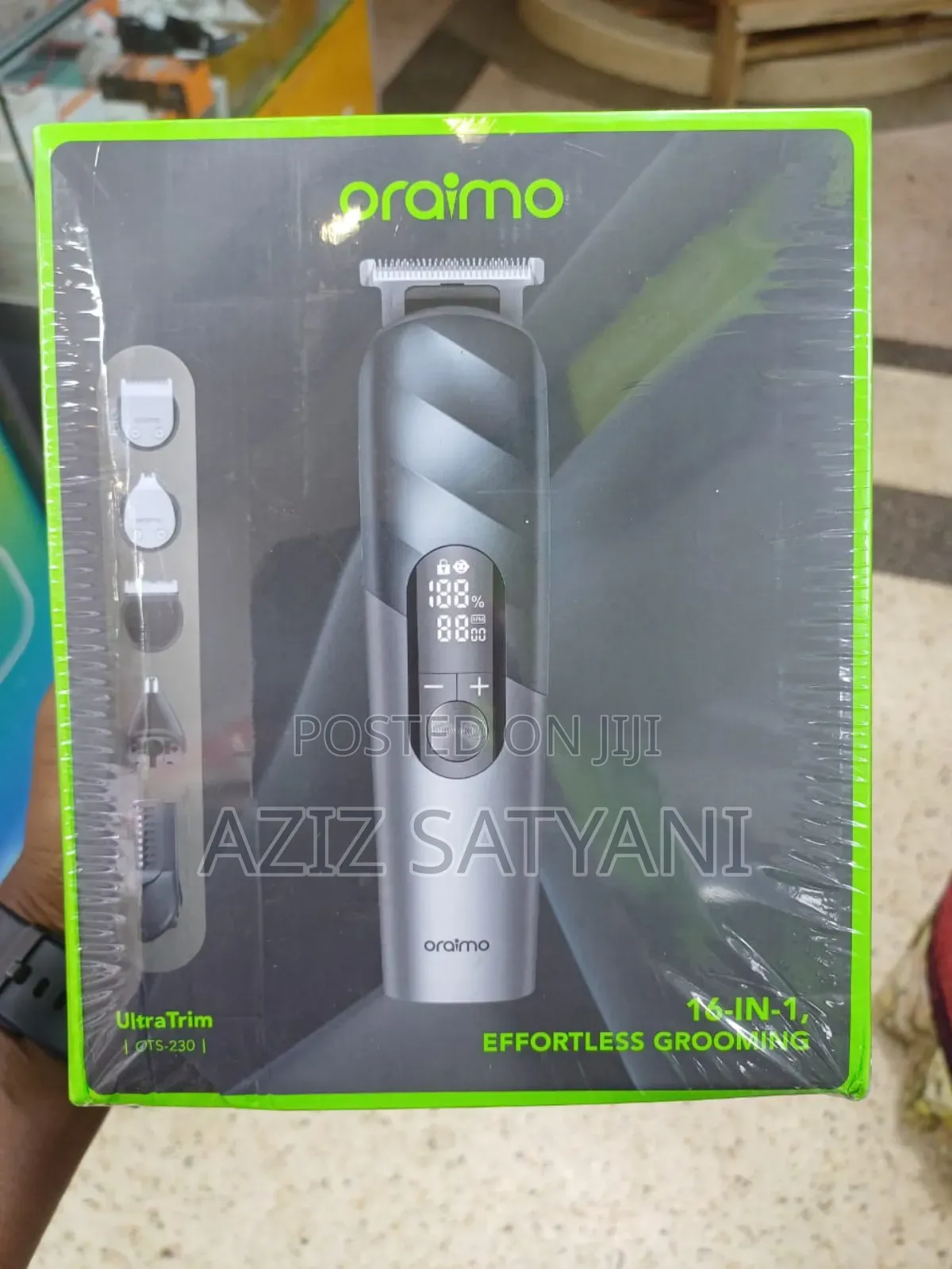Oraimo Ultratrim 16-in-1 Com Groom Kit Smart Trimer 365-Day Warranty