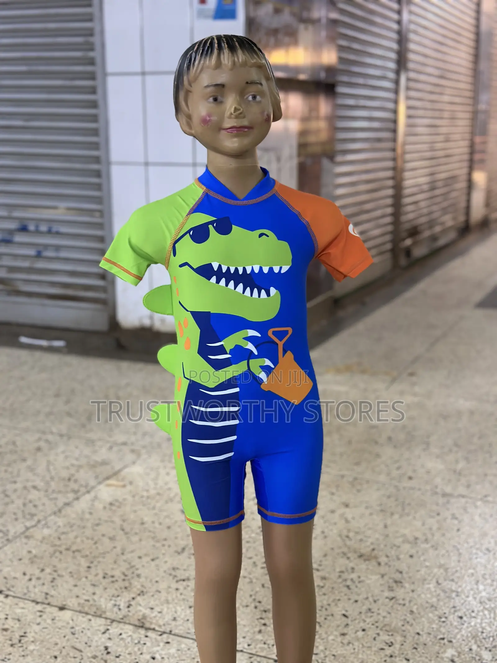 Dinosaur Kid’S Swimwear - 3-12years