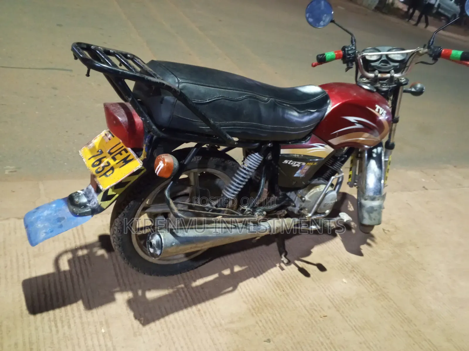 TVS XL 100 2017 Red