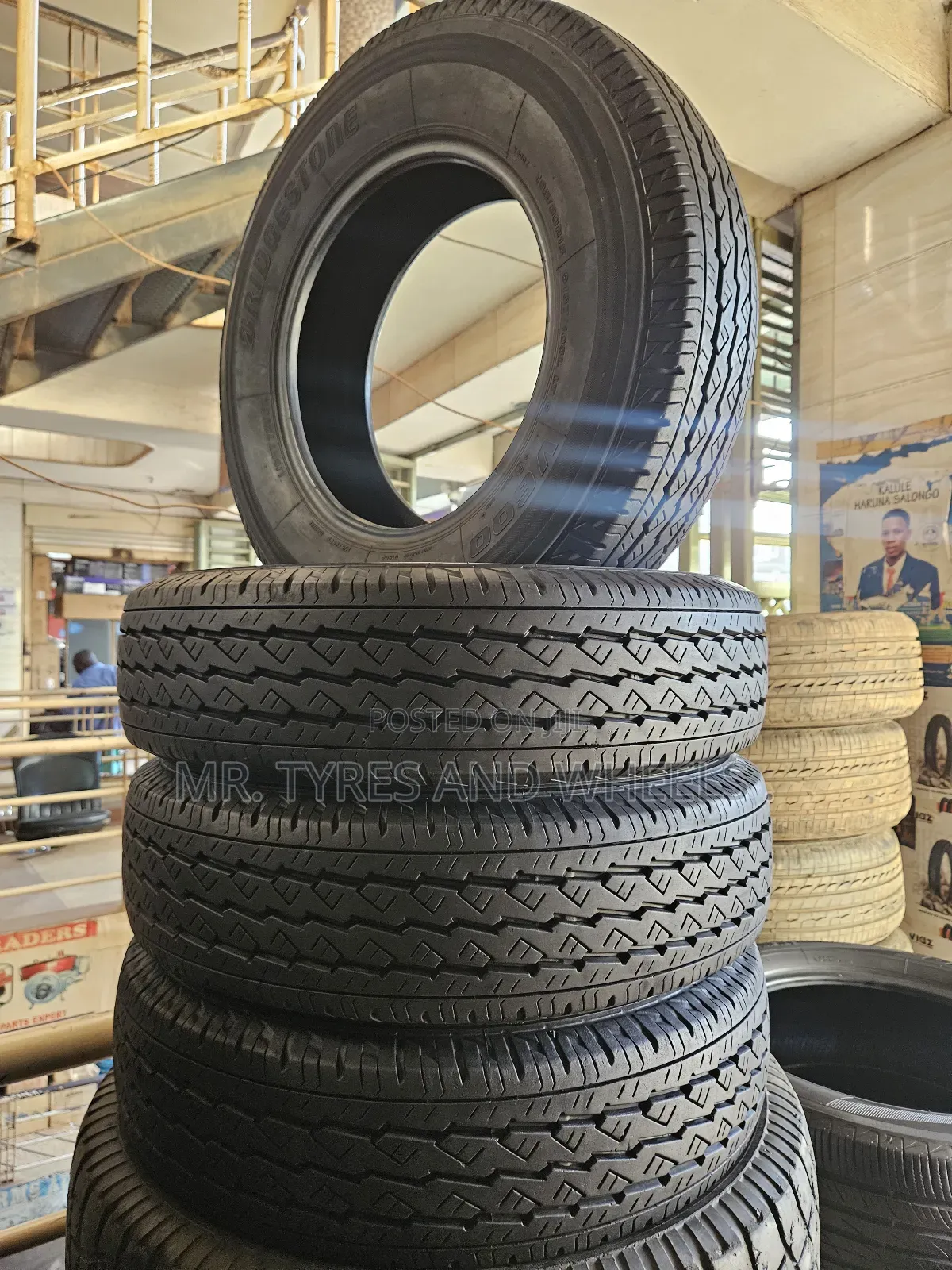 195 80 R15 Imported Bridgestone Japan but Almost New Tires N Stock Now