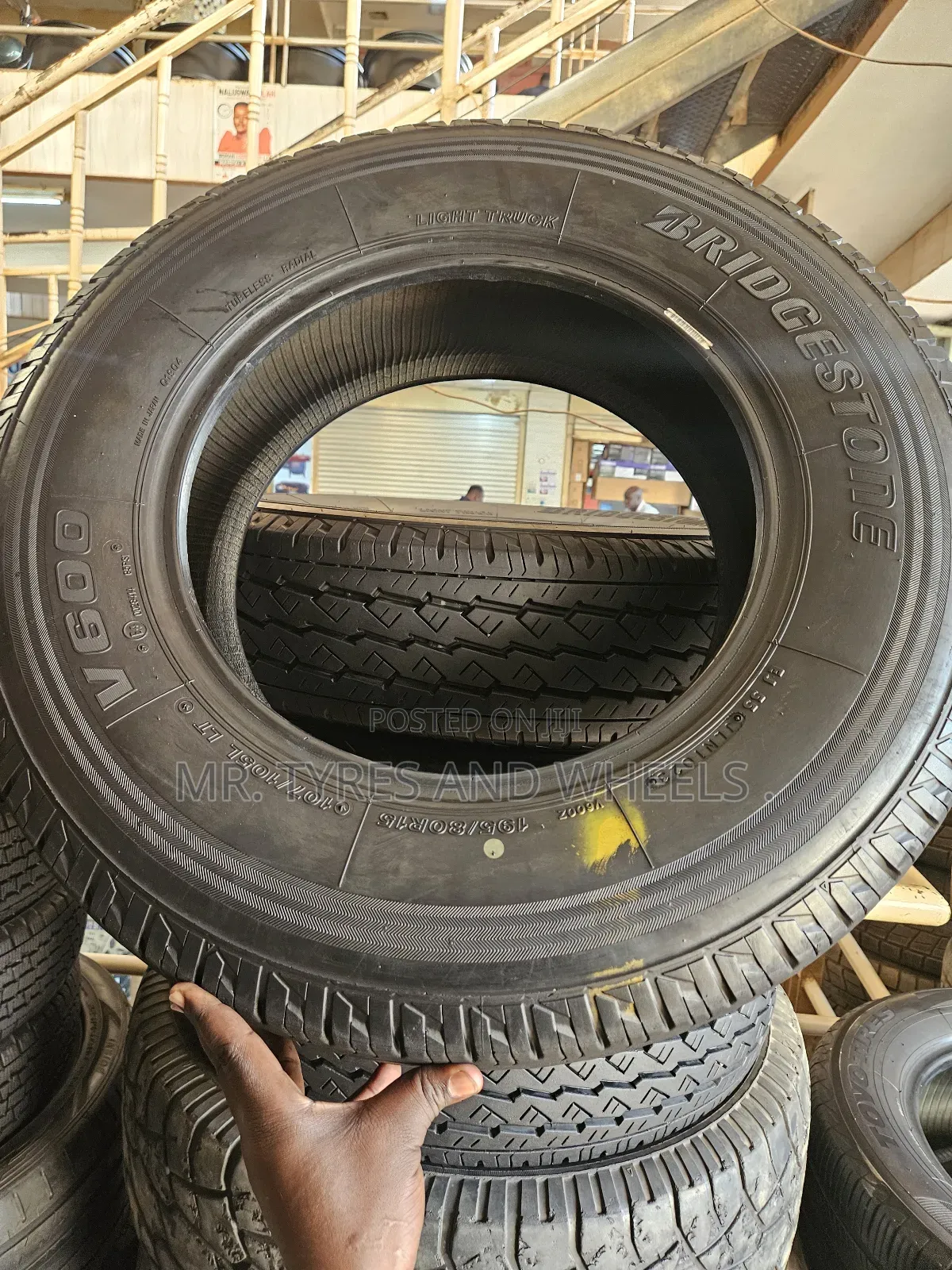 195 80 R15 Imported Bridgestone Japan but Almost New Tires N Stock Now