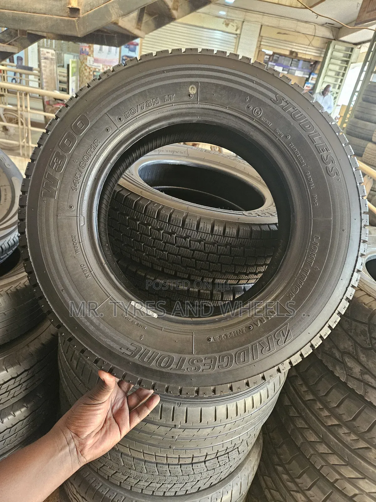 145 80 R12 Imported Bridgestone 4rm Japan Very Original and Tubeless.