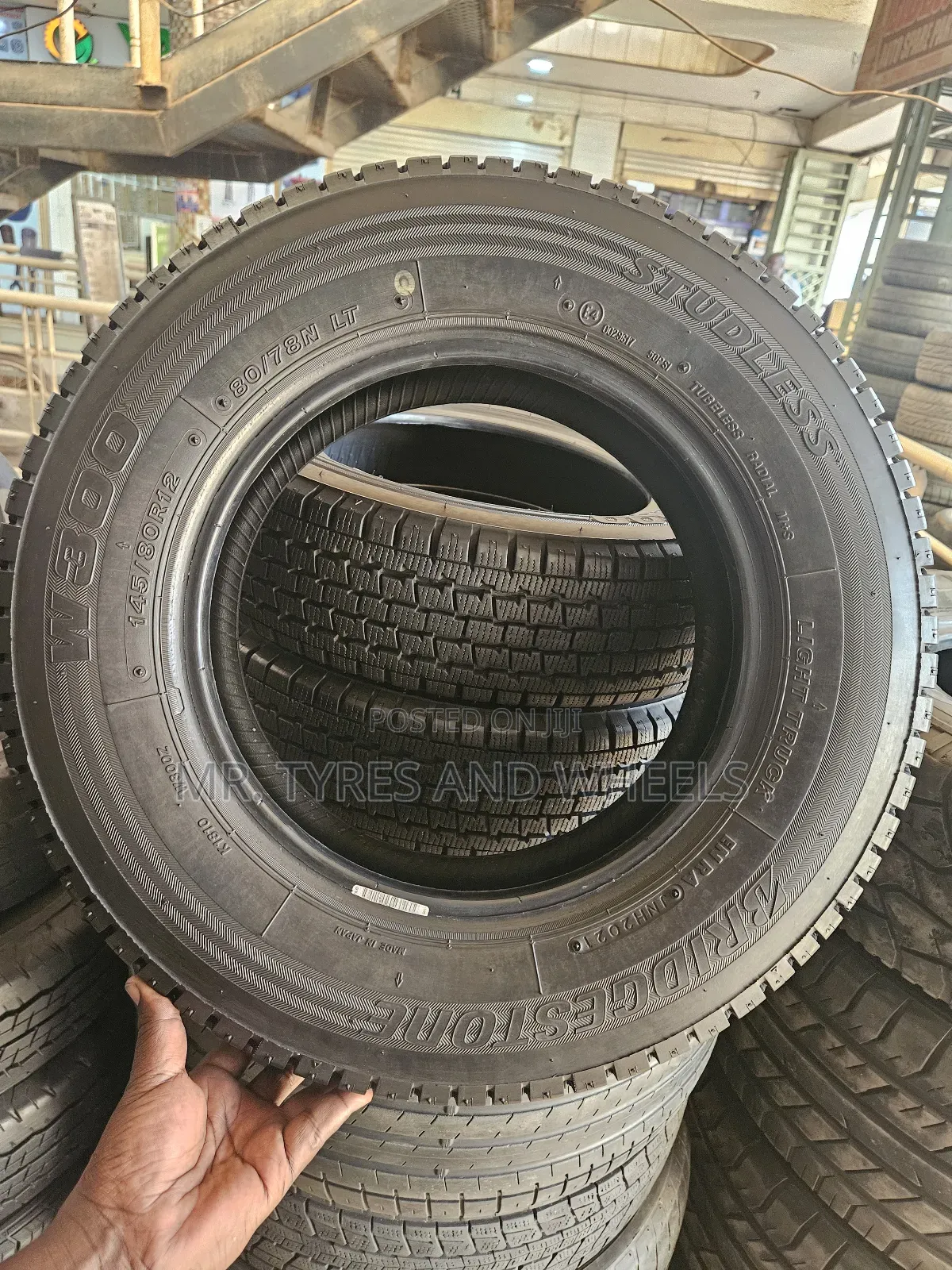 145 80 R12 Imported Bridgestone 4rm Japan Very Original and Tubeless.