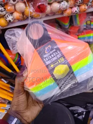 50pcs Triangle Disc Cone Set