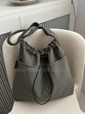 Water-Resistant Utility Tote With Large Front Pockets