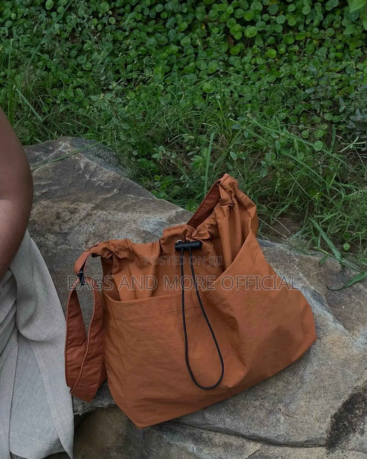 Water-Resistant Utility Tote With Large Front Pockets