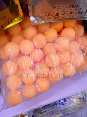 Bulk Package of Orange Table Tennis Balls (Ping Pong Balls).