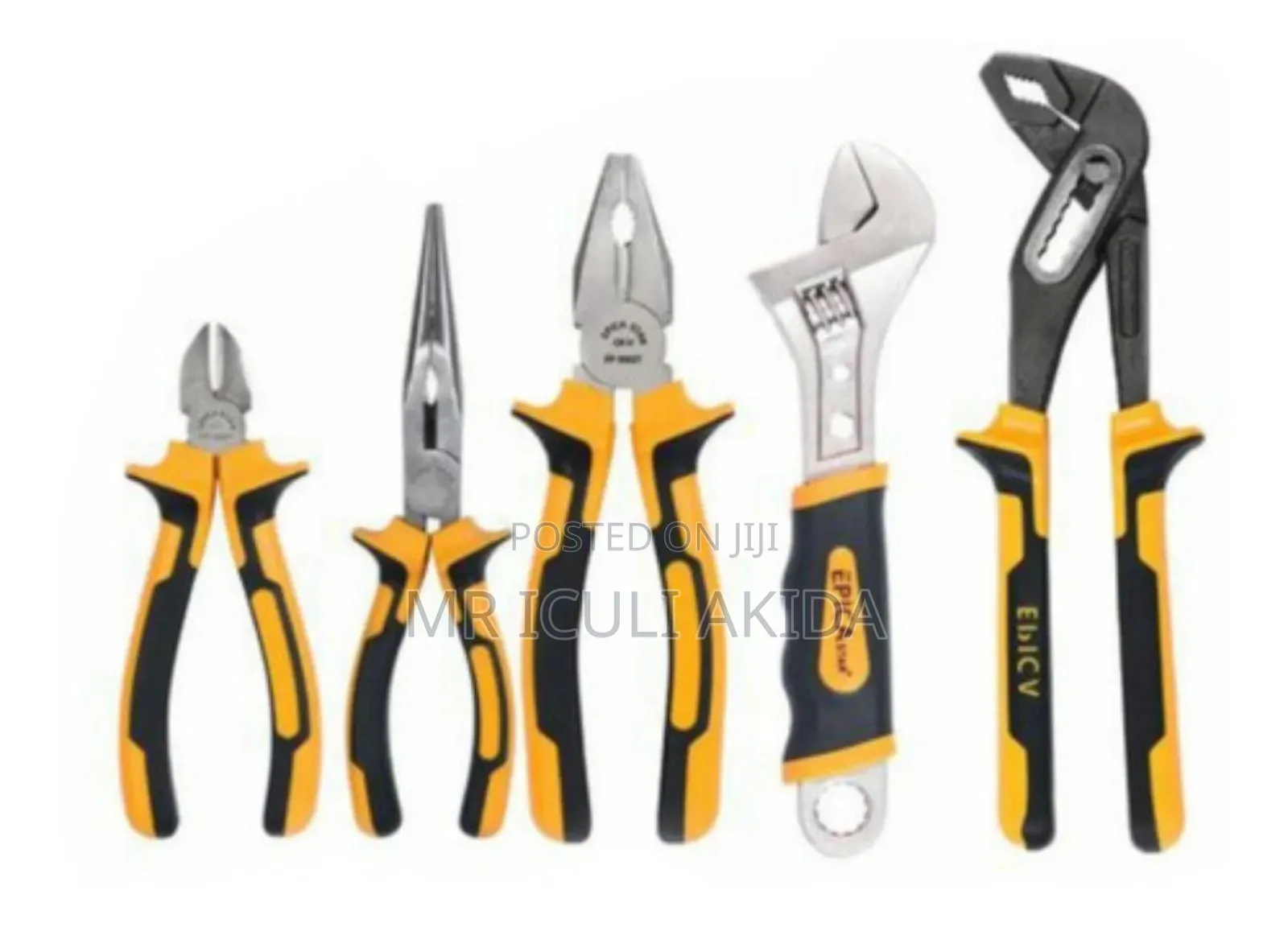 Epica Star Set of 5 Adjustable Wrenches and Pliers