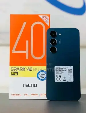 New Tecno Spark 40 Pro 256 GB Black
