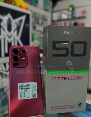 New Infinix Note 50s 256 GB Red