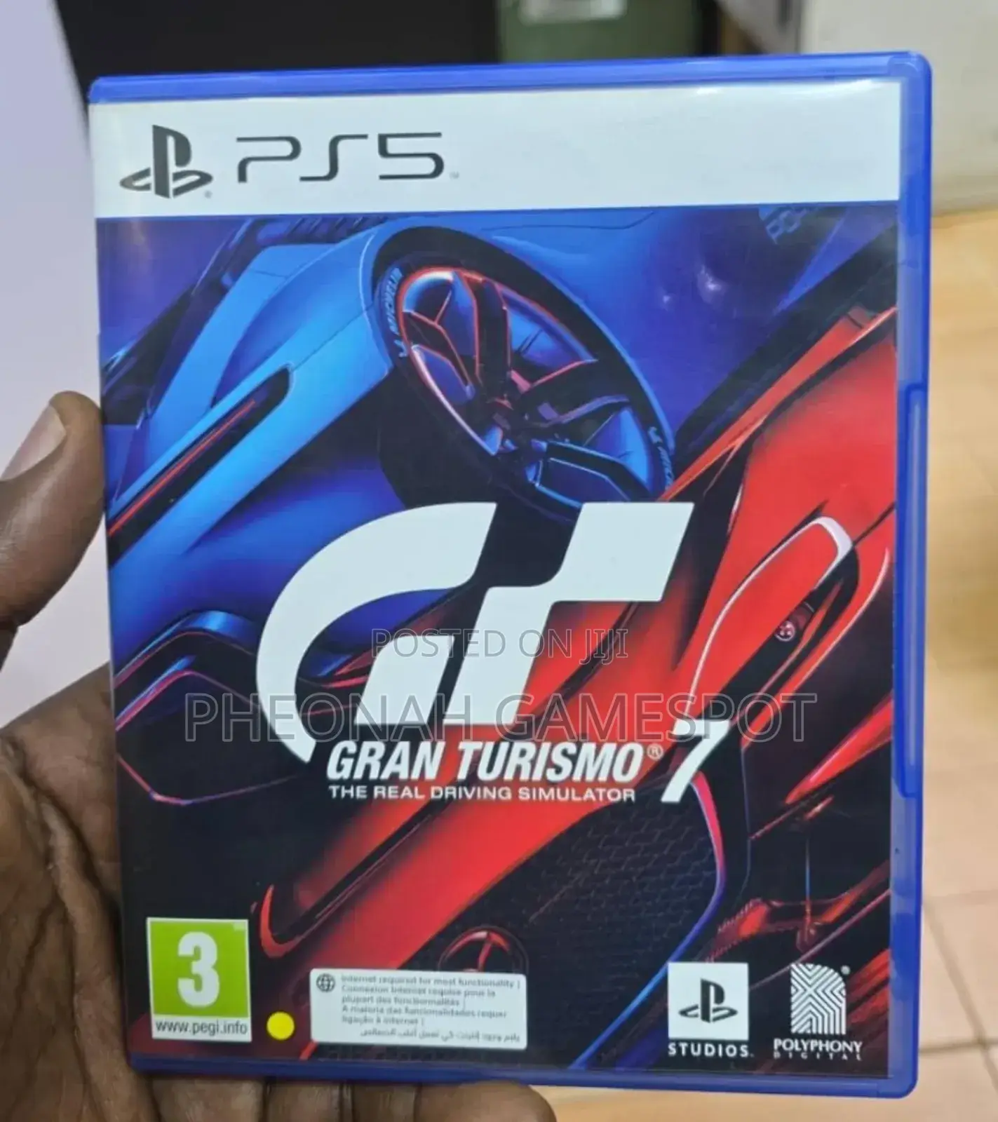 Gran Turismo 7 Game Cd for Ps5. Real Cars. Real Speed.No Jam. No Fines