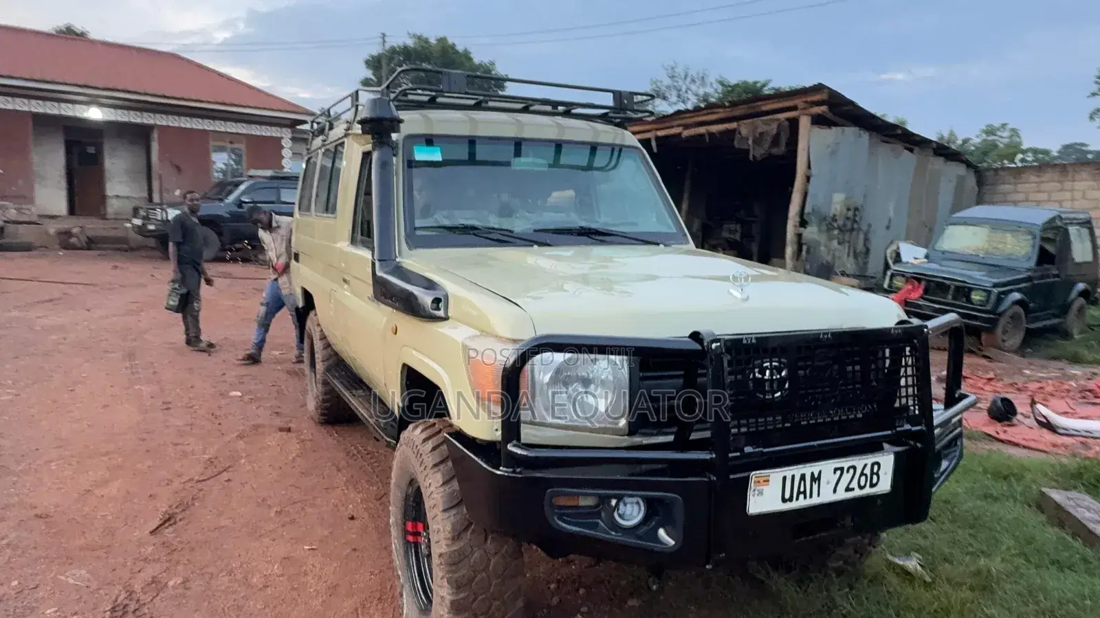 Toyota Land Cruiser 1995 Green