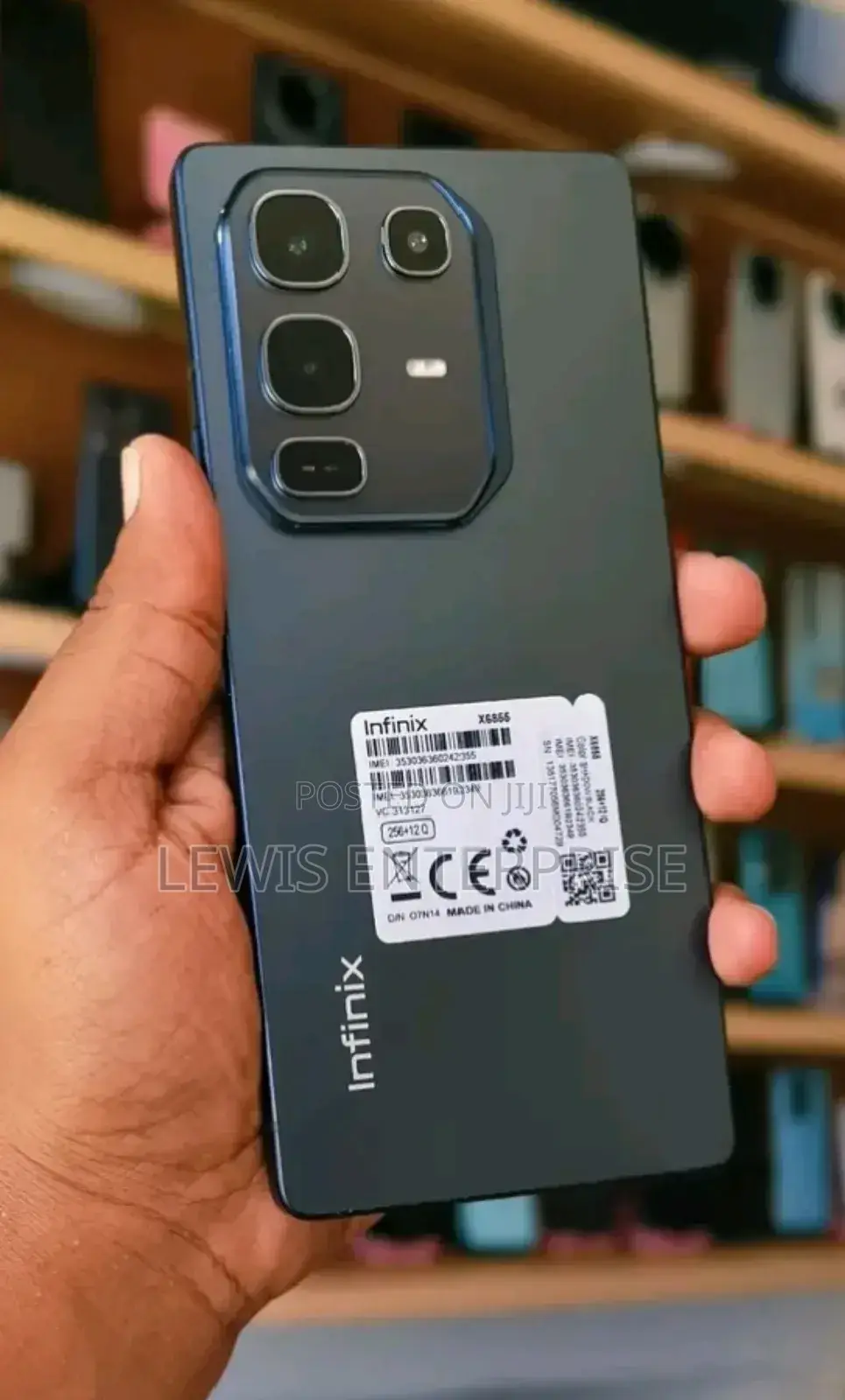 New Infinix Note 50 Pro 256 GB Black