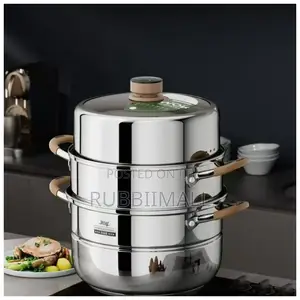 Food Steamer(3 Tier) With Digital Timer 28cm