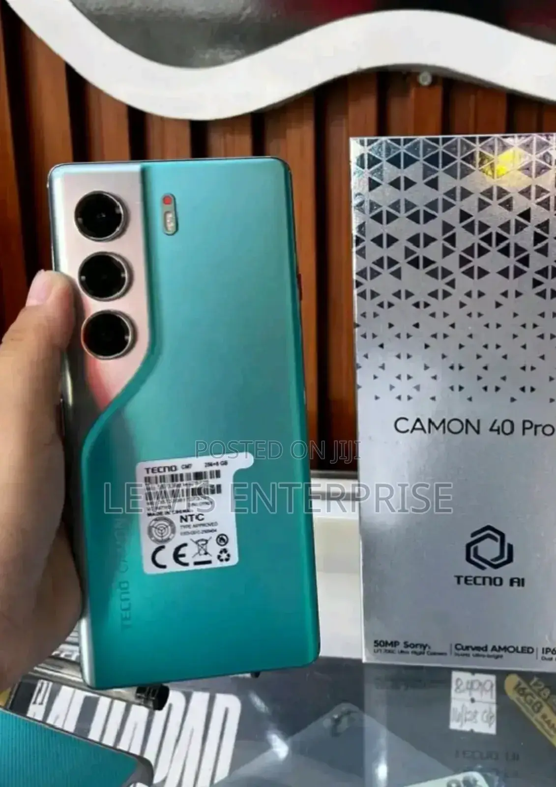 New Tecno Camon 40 Pro 4G 256 GB Green