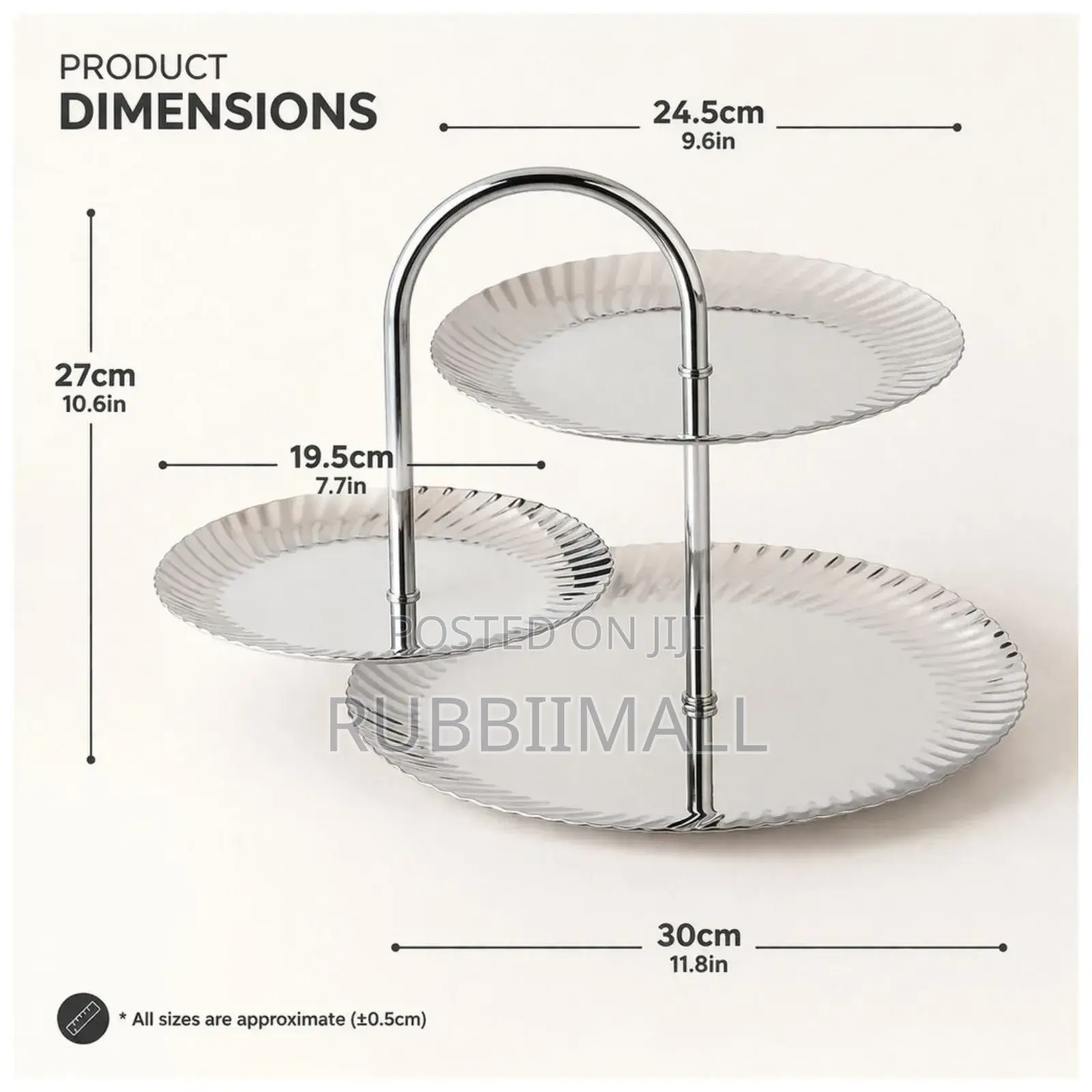 Pure Silver - Pastry N Dessert Stand
