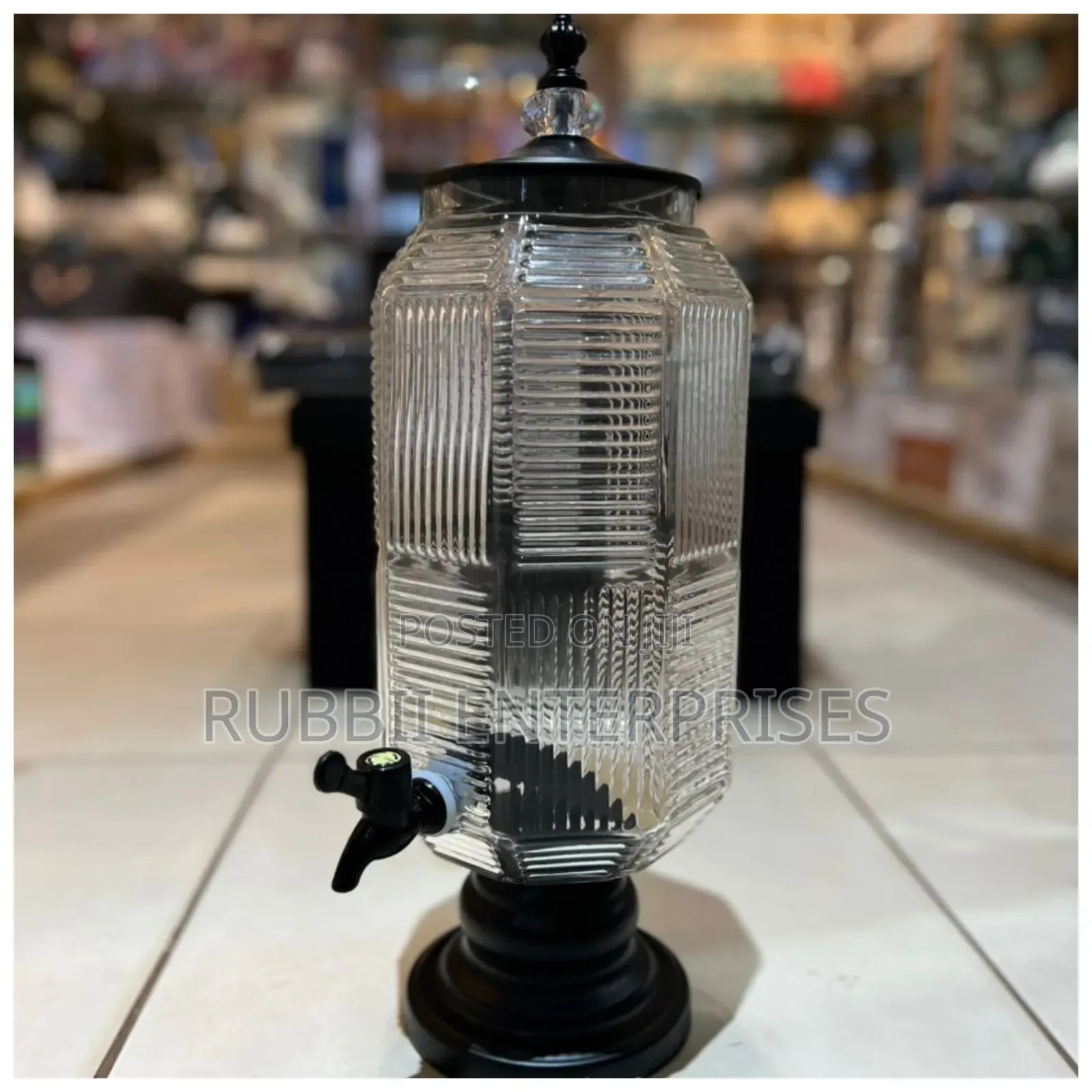 Glass Juice Dispenser 6l