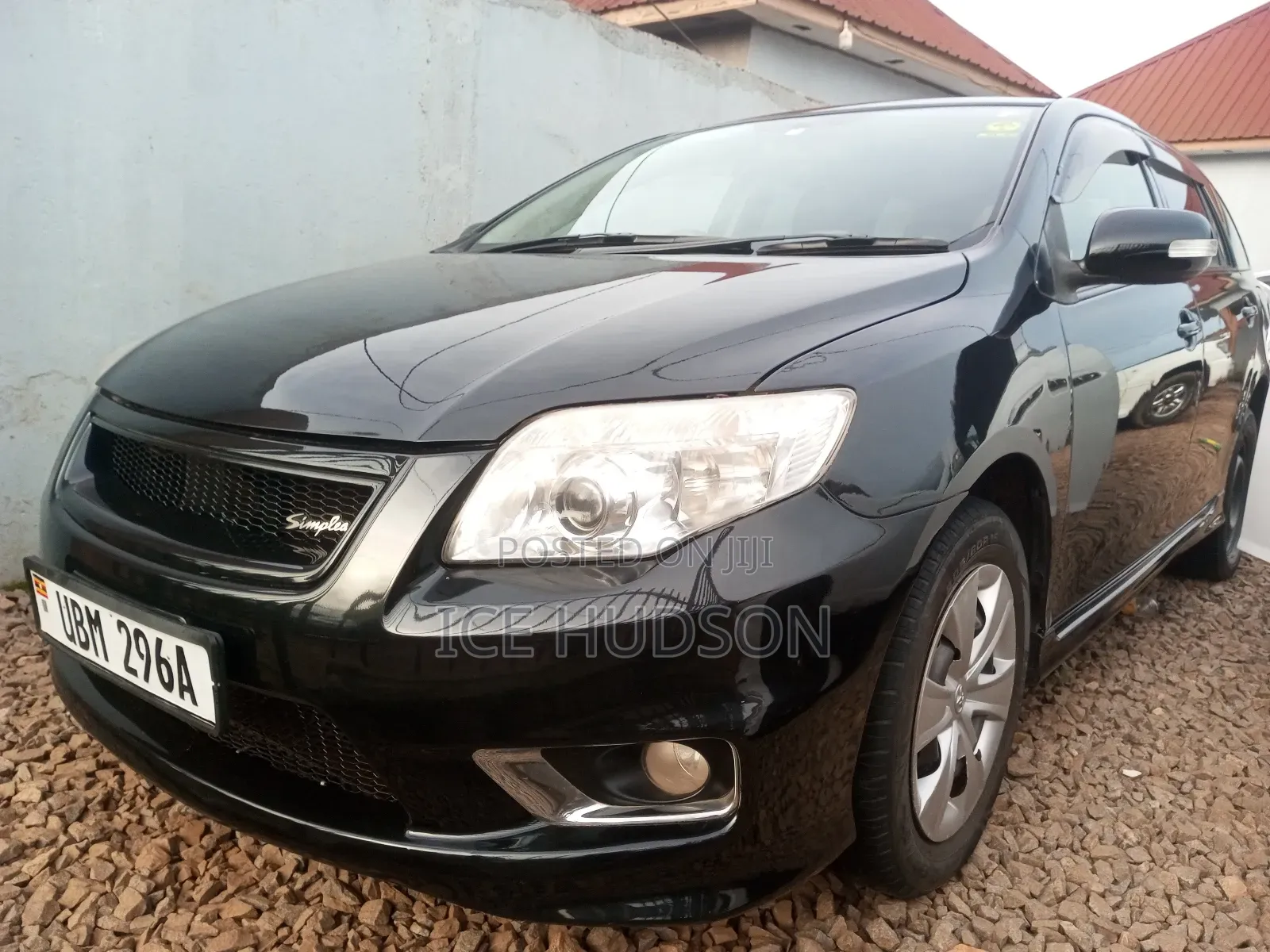 Toyota Corolla Fielder 2008 Black