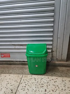 10litres Green Plastic Dust Bin Plastic Dust Bin