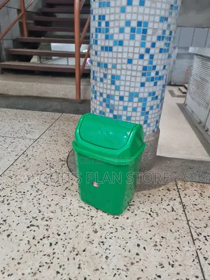 10litres Green Plastic Dust Bin Plastic Dust Bin