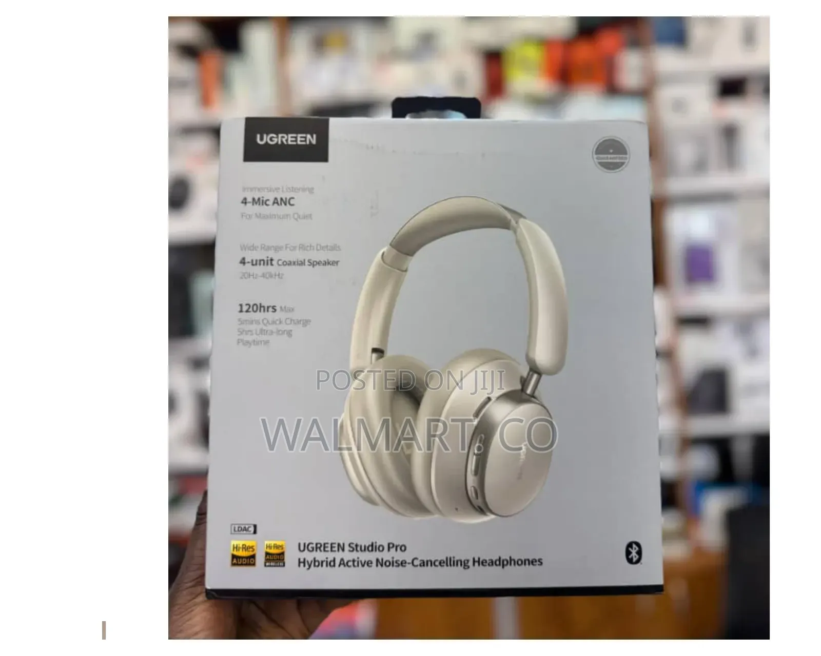 U Green Hp206 Studio Pro Hybrid Active Noise Cancelling Headphones