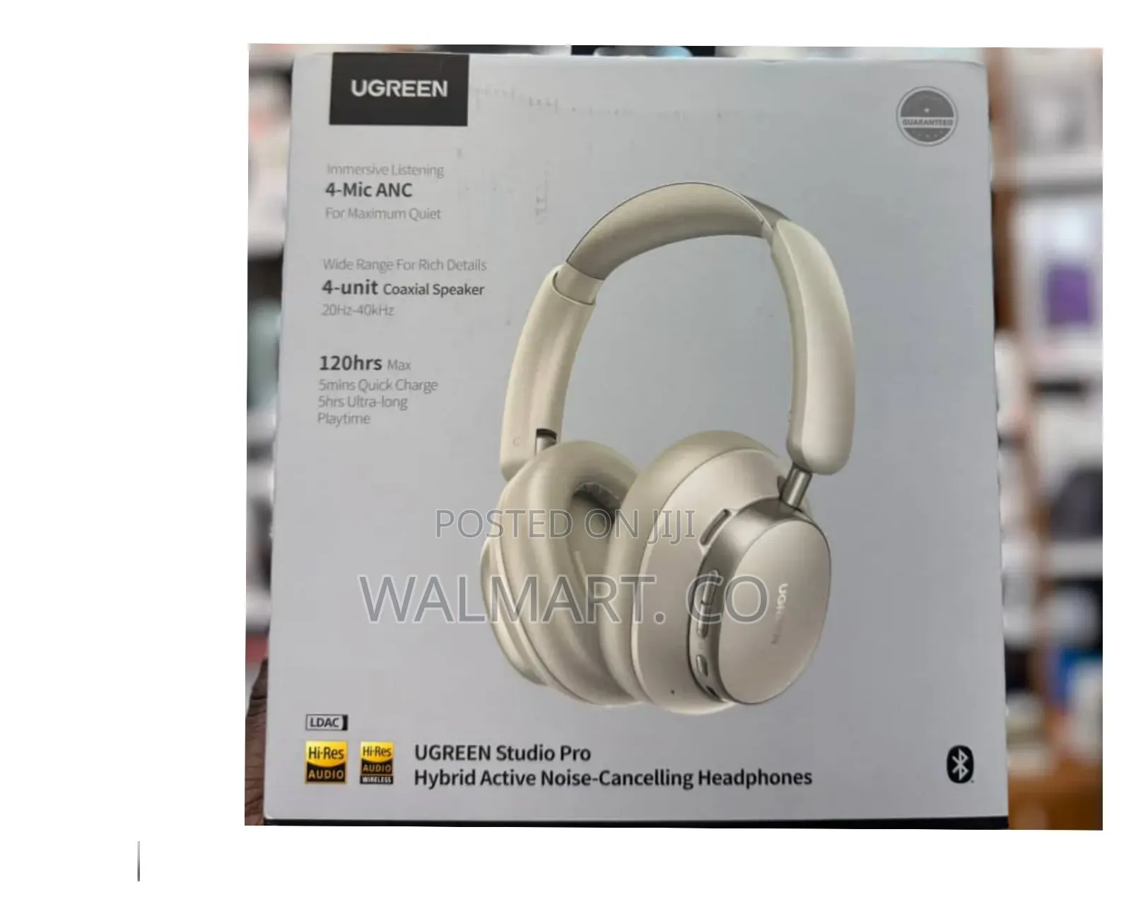 U Green Hp206 Studio Pro Hybrid Active Noise Cancelling Headphones
