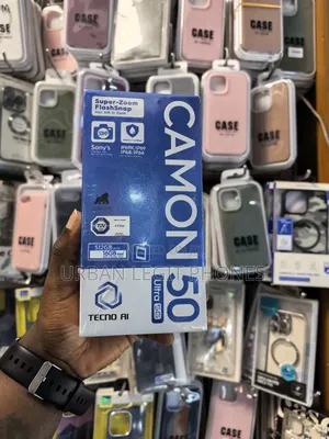 New Tecno Camon 50 Pro 256 GB Black