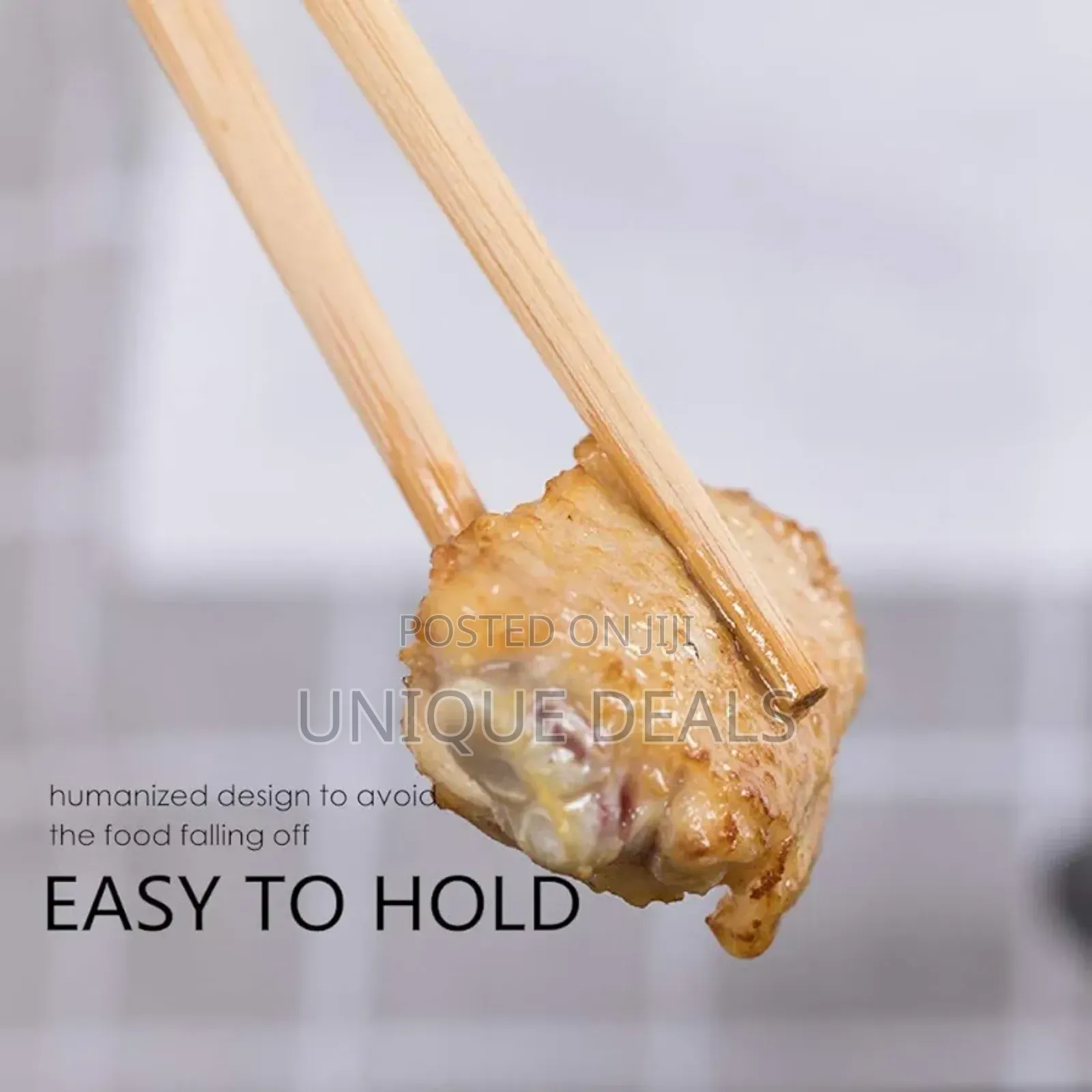 5 Pair Bamboo Chopsticks Reusable Dishwasher Safe Long Chopstick