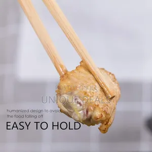 5 Pair Bamboo Chopsticks Reusable Dishwasher Safe Long Chopstick