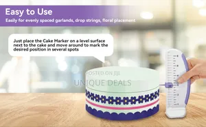 Cake Marker Plastic Cake Ruler Diy Decorative Ruler Leveler