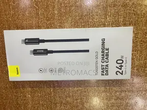 1 Meter Braided Baseus Tungsten Gold Fast Charging Data Cable