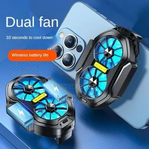 Dual Fan Mobile Phone Cooler Phone Cooling Radiator