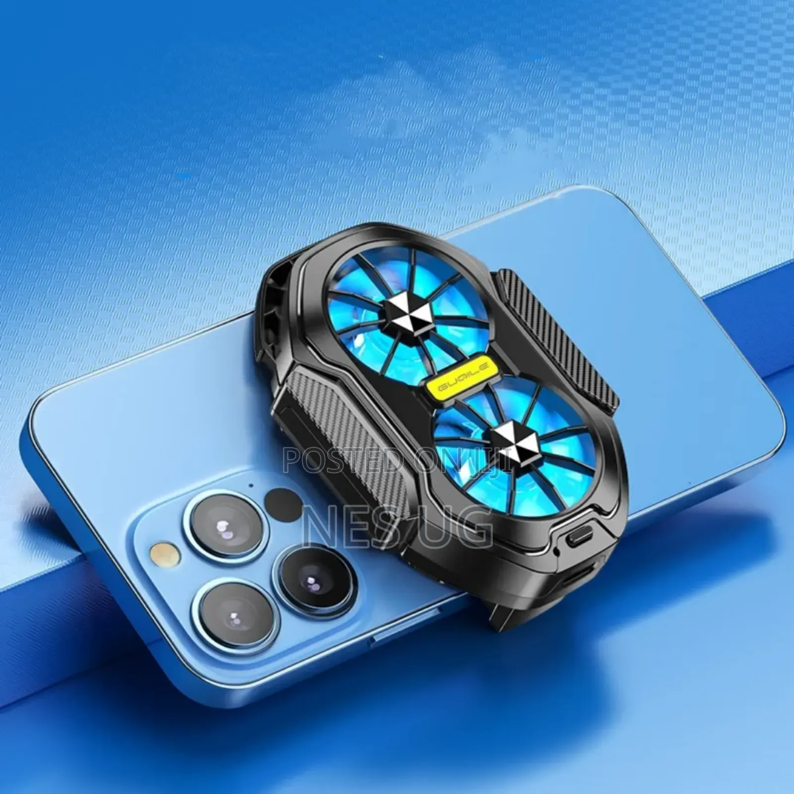 Dual Fan Mobile Phone Cooler Phone Cooling Radiator