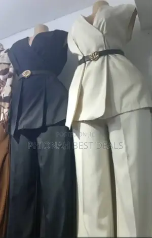 Ladies Two Piece Top Plus Pants