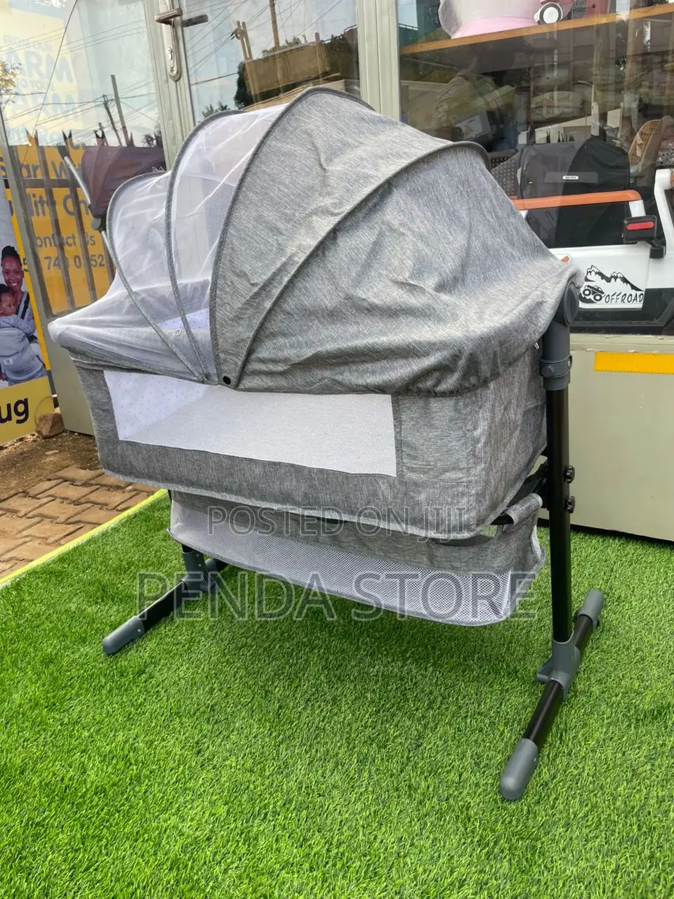 Baby Cradle Bed With Net – Infant Calm Sleep Retreat