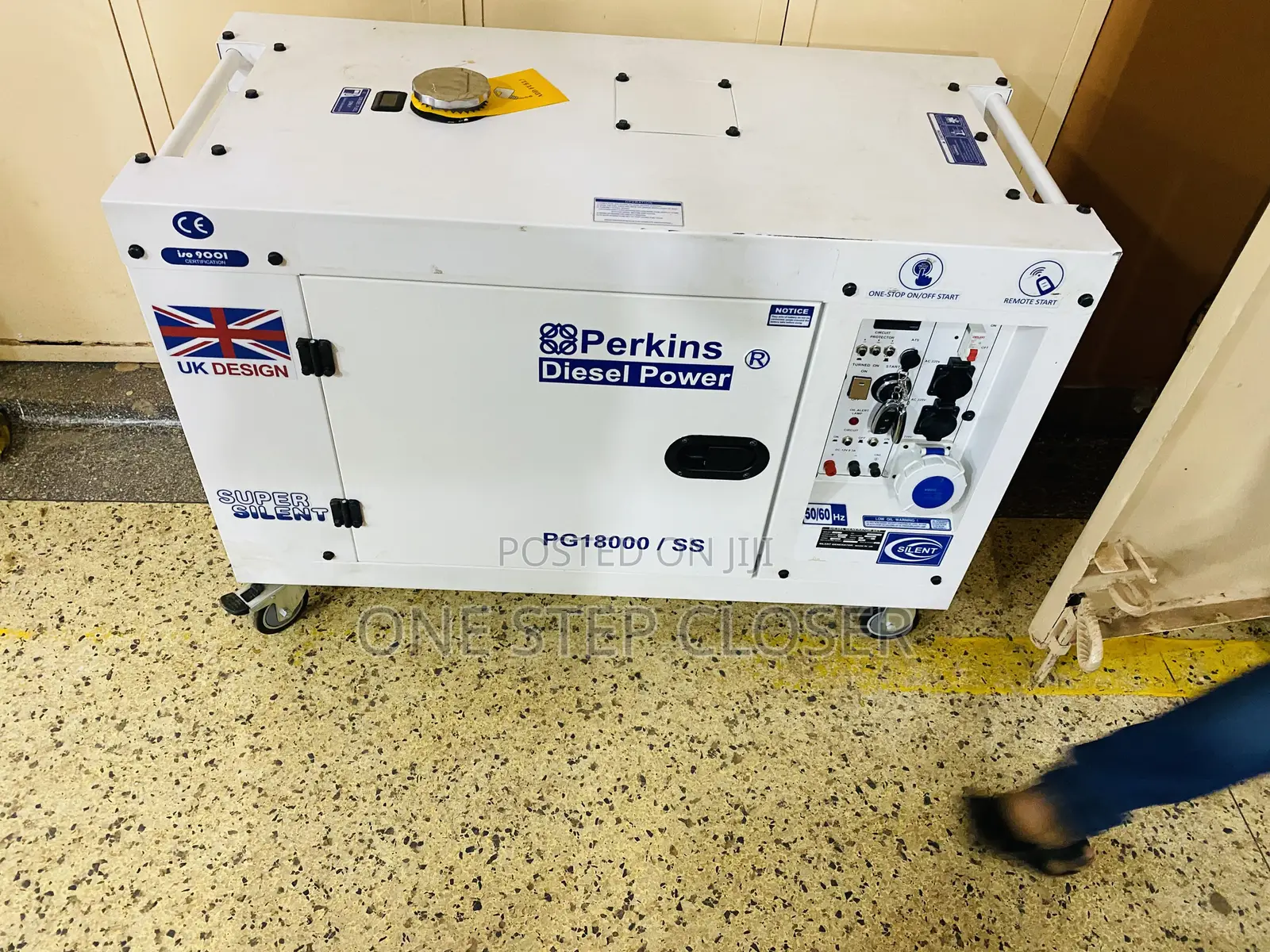 12kva Perkins Silent Generator for Both Push and Button to Start
